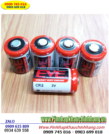 Pin CR2 _Pin EVE CR2 Photo Lithium 3.0v 1/2AA 1000mAh chính hãng | HÀNG CÓ SẲN